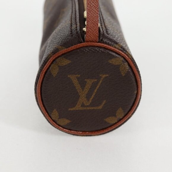 LOUIS VUITTON Monogram Papillon Pouch LV Auth - Picture 5 of 15